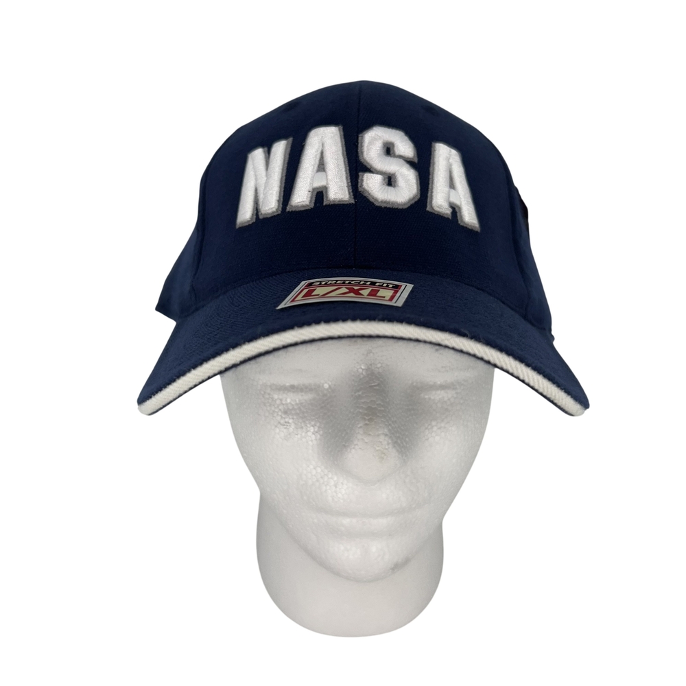 NASA Hat Cap Fitted Mens L/XL Kennedy Space Center American Needle Embroidered